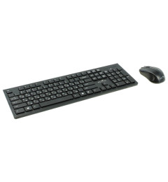 Беспроводные клавиатура и мышь Oklick 250M Black USB